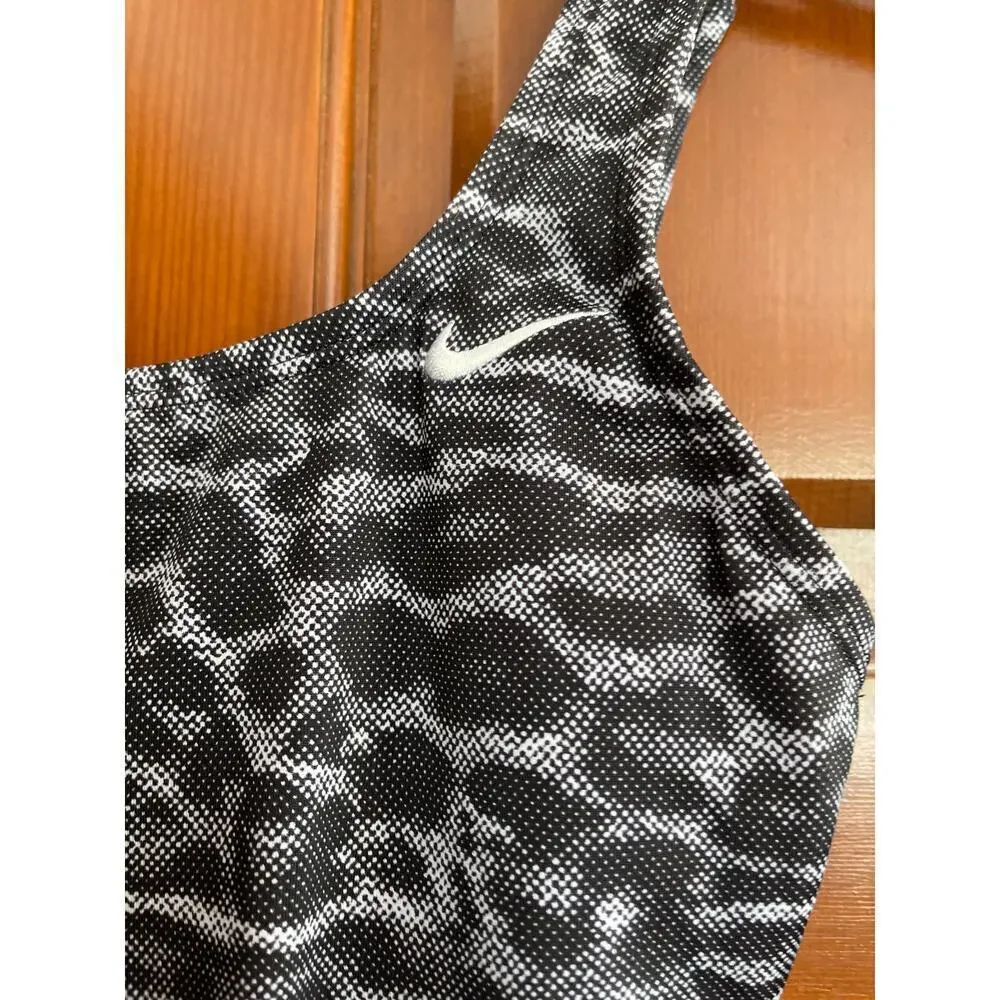 Nike animal print one piece swimsuit size medium